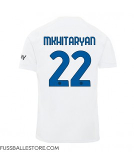 Günstige Inter Milan Henrikh Mkhitaryan #22 Auswärtstrikot 2023-24 Kurzarm